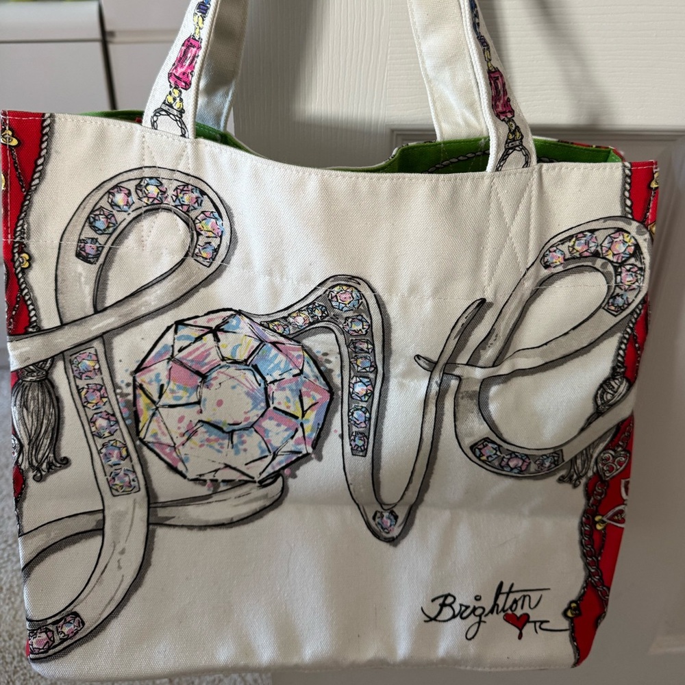 Brighton All that glitters Love Tote Bag